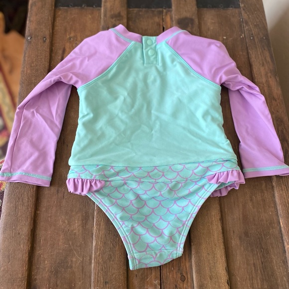 Mer Girl Baby and Toddler Magnetic One-Piece - Picture 3 of 7